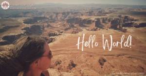 Me, looking over Colorado Canyonlands National Park, wondering if I should start a new holistic health and wellness blog.